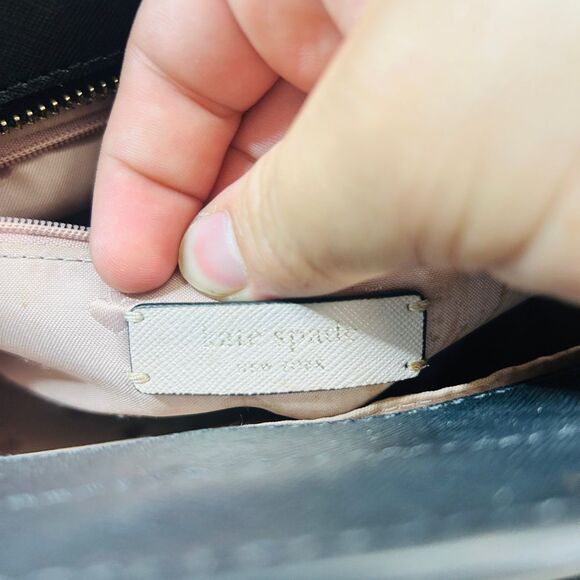 Kate Spade Medium Satchel Cameron Tri Color Handbag - Picture 5 of 6